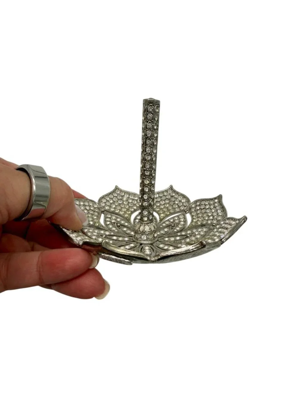 Olivia Riegel Silver Windsor Ring Holder
